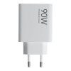 XIAOMI oryginalna ładowarka sieciowa USB A QC3.0 3A 90W MDY-15-EK biała bulk